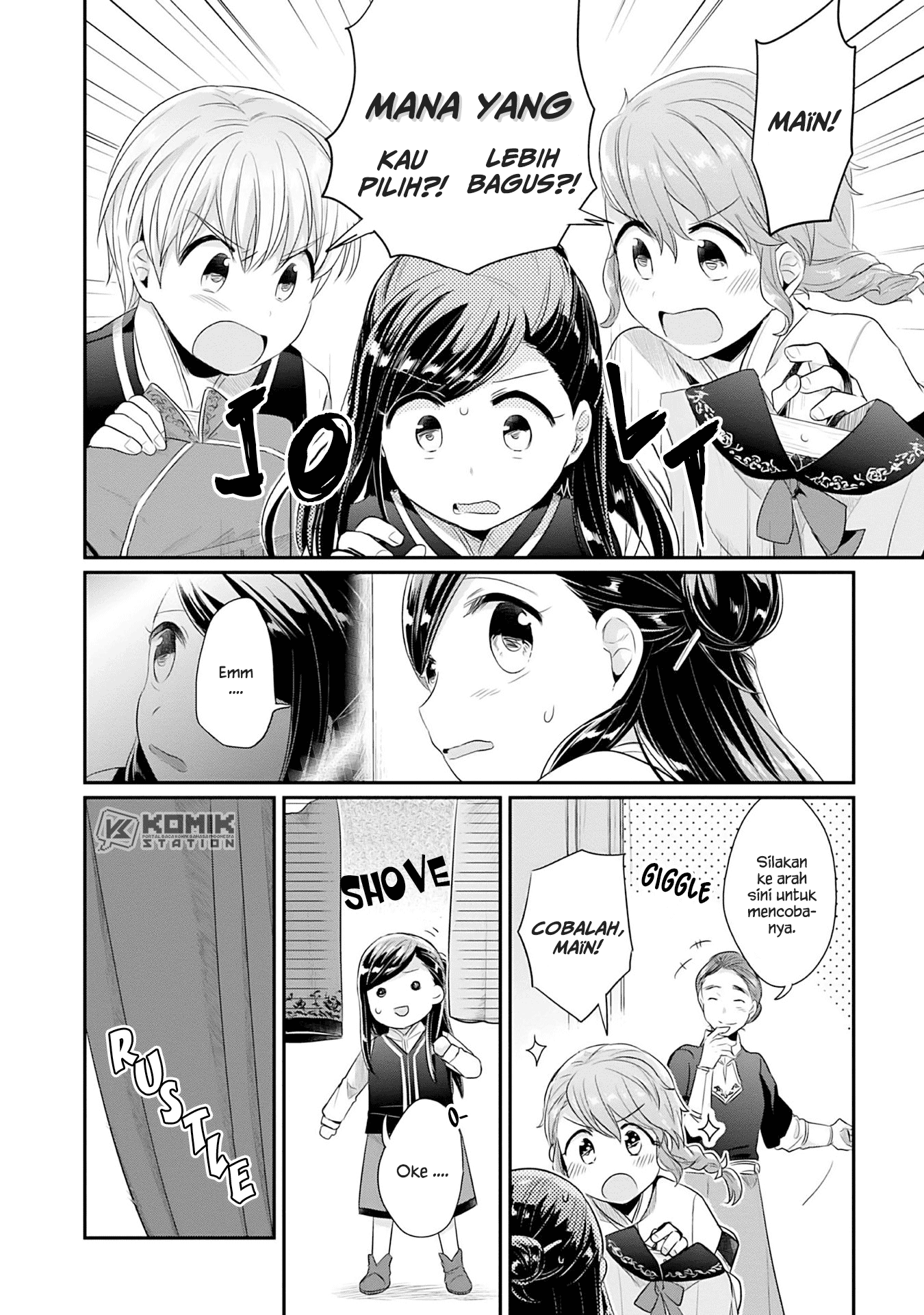 Honzuki no Gekokujou: Part 2 Chapter 04 Bahasa Indonesia